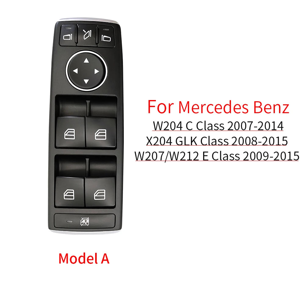 For Benz W204 W212 W207 X204 Car Electric Power Master Window Switch Replacement For MercedesC E GLK Class C200 E300 2049055402